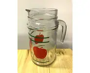 Pichet décor pommes