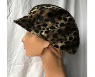 Casquette vintage léopard