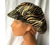 Casquette vintage zèbre