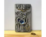 Plaque céramique Le cerf