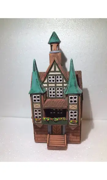 Maison avec tourelles