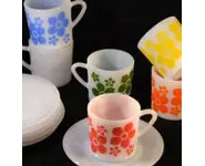 6 Tasses à expresso arcopal